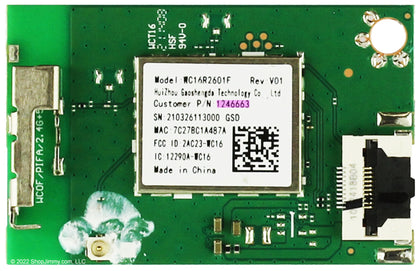 Element 1246663 WC16R2601F Wi-Fi Wifi Wireless Internet Board