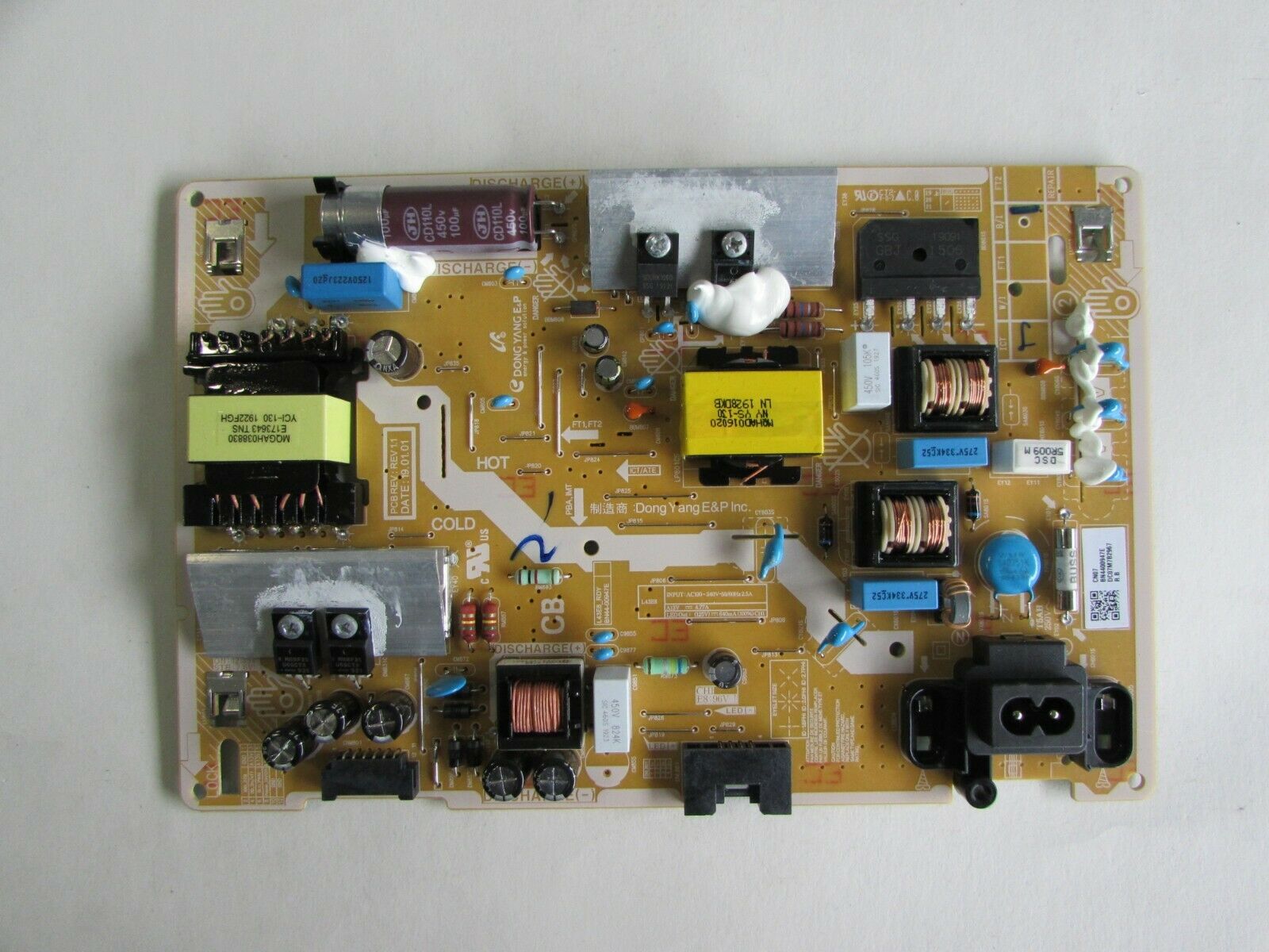 Samsung BN44-00947E Power Supply / LED Board