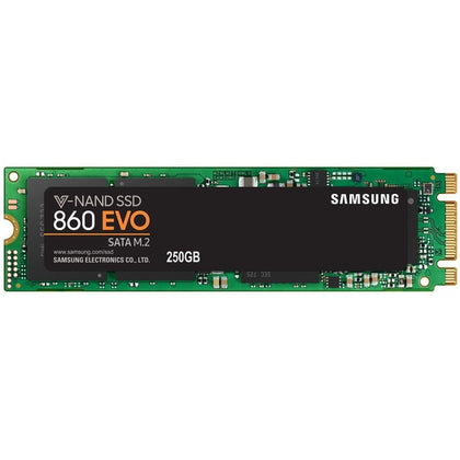 Samsung 860 EVO 250 GB Solid State Drive - M.2 2280 Internal - SATA (SATA-600)