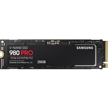 Samsung 980 PRO MZ-V8P250B-AM 250 GB Solid State Drive - M.2 2280 Internal - PCI Express NVMe (PCI Express NVMe 4.0 x4)