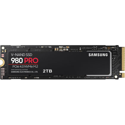 Samsung 980 PRO MZ-V8P2T0B-AM 2 TB Solid State Drive - M.2 2280 Internal - PCI Express NVMe (PCI Express NVMe 4.0 x4)