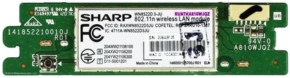 Sharp RUNTKA810WJQZ Wireless LAN Module