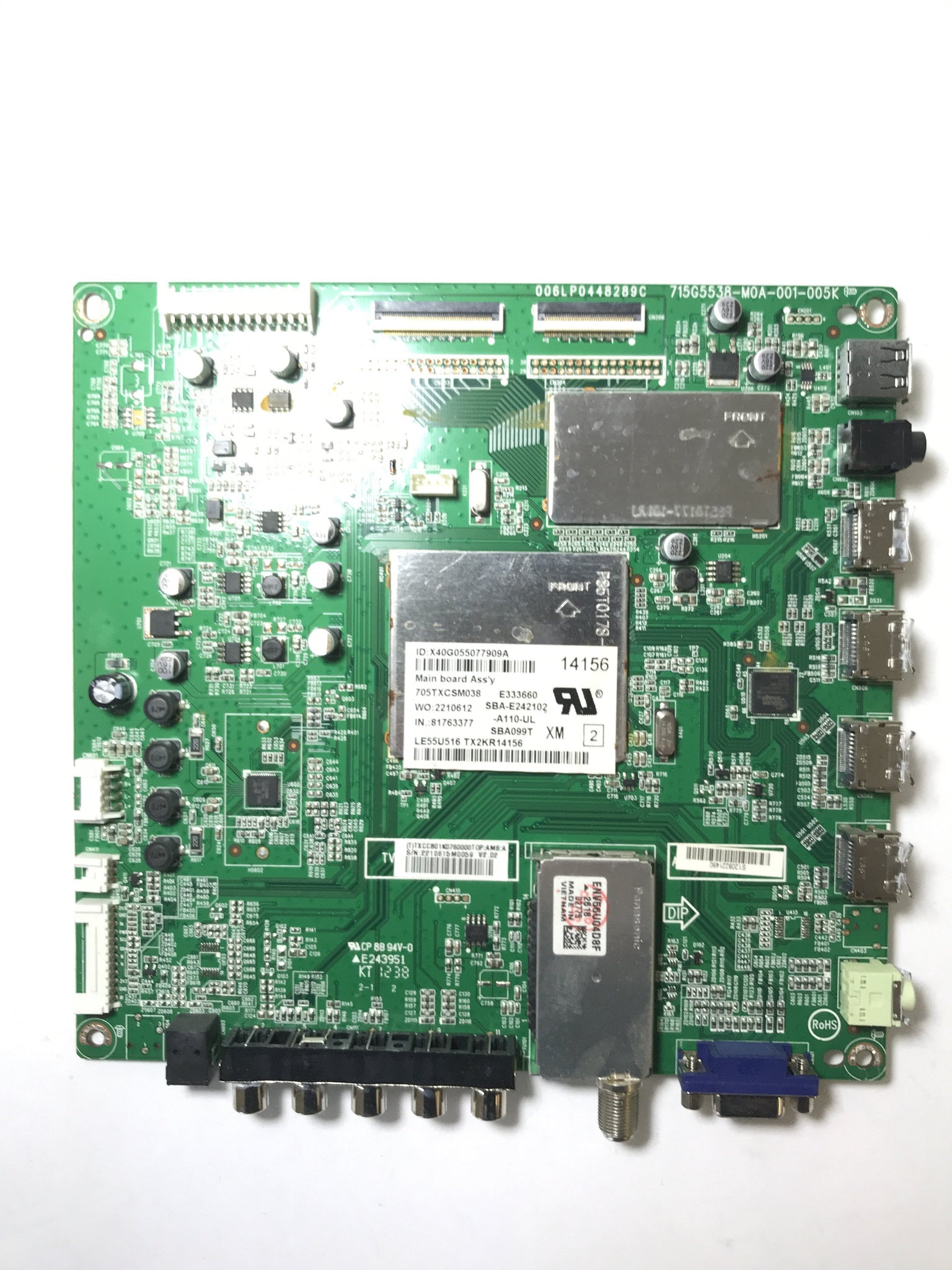 Hitachi CBPFTXCCB01K076 Main Board for LE55U516