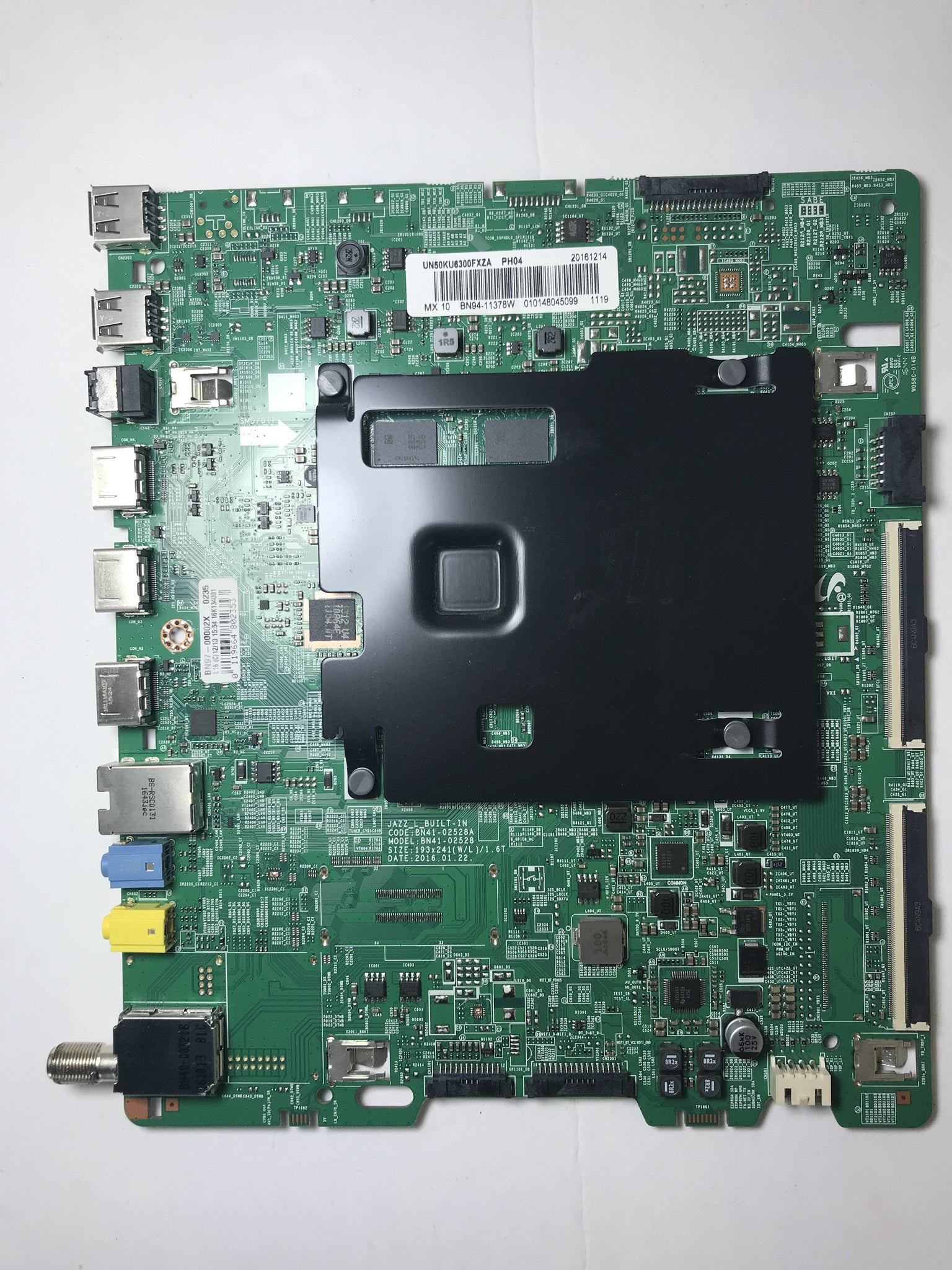 Samsung BN94-11378W Main Board for UN50KU6300FXZA (Version DG10)