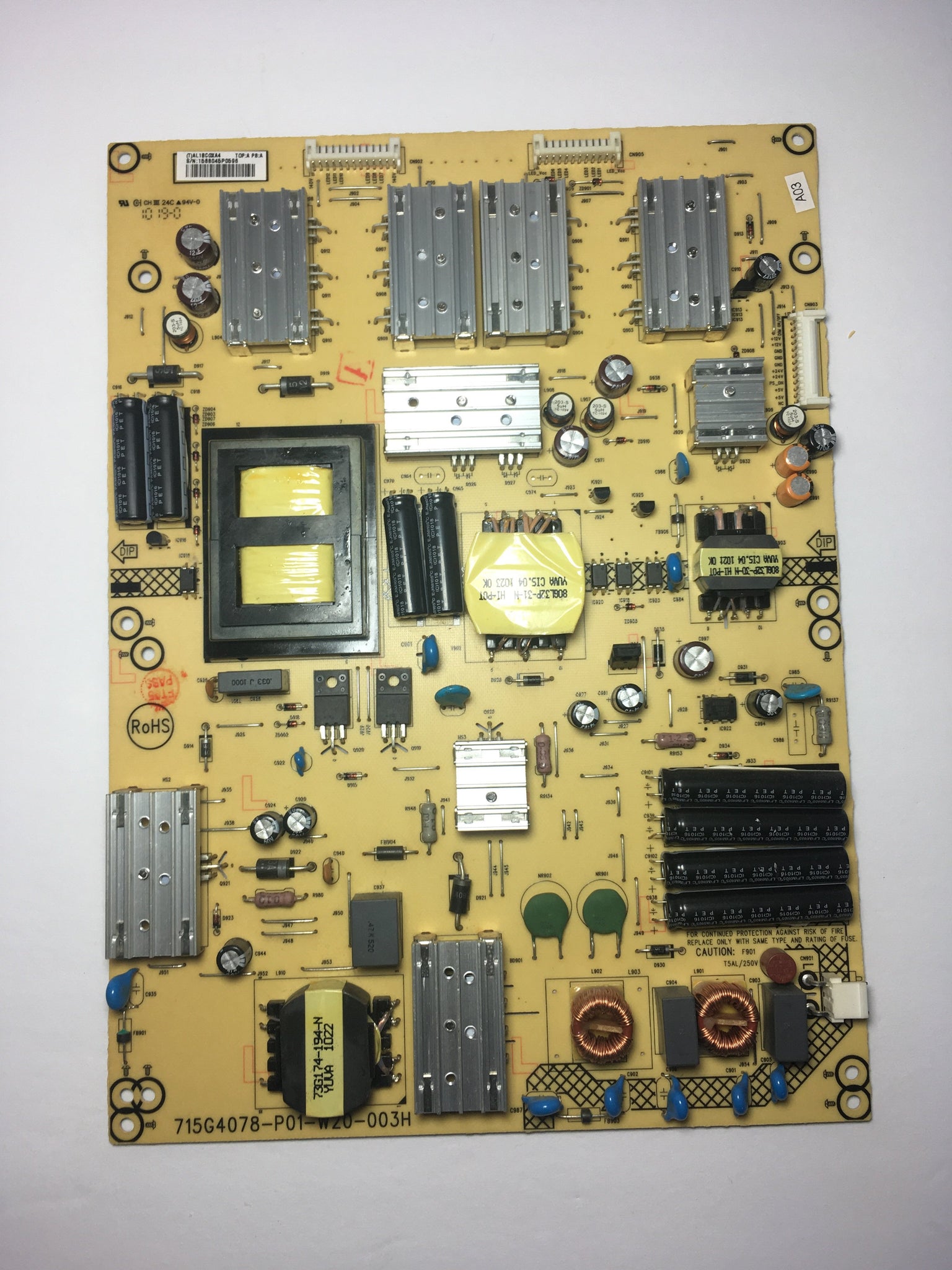 Vizio ADTVAL1BCGXA4 Power Supply / LED Board for M320VT