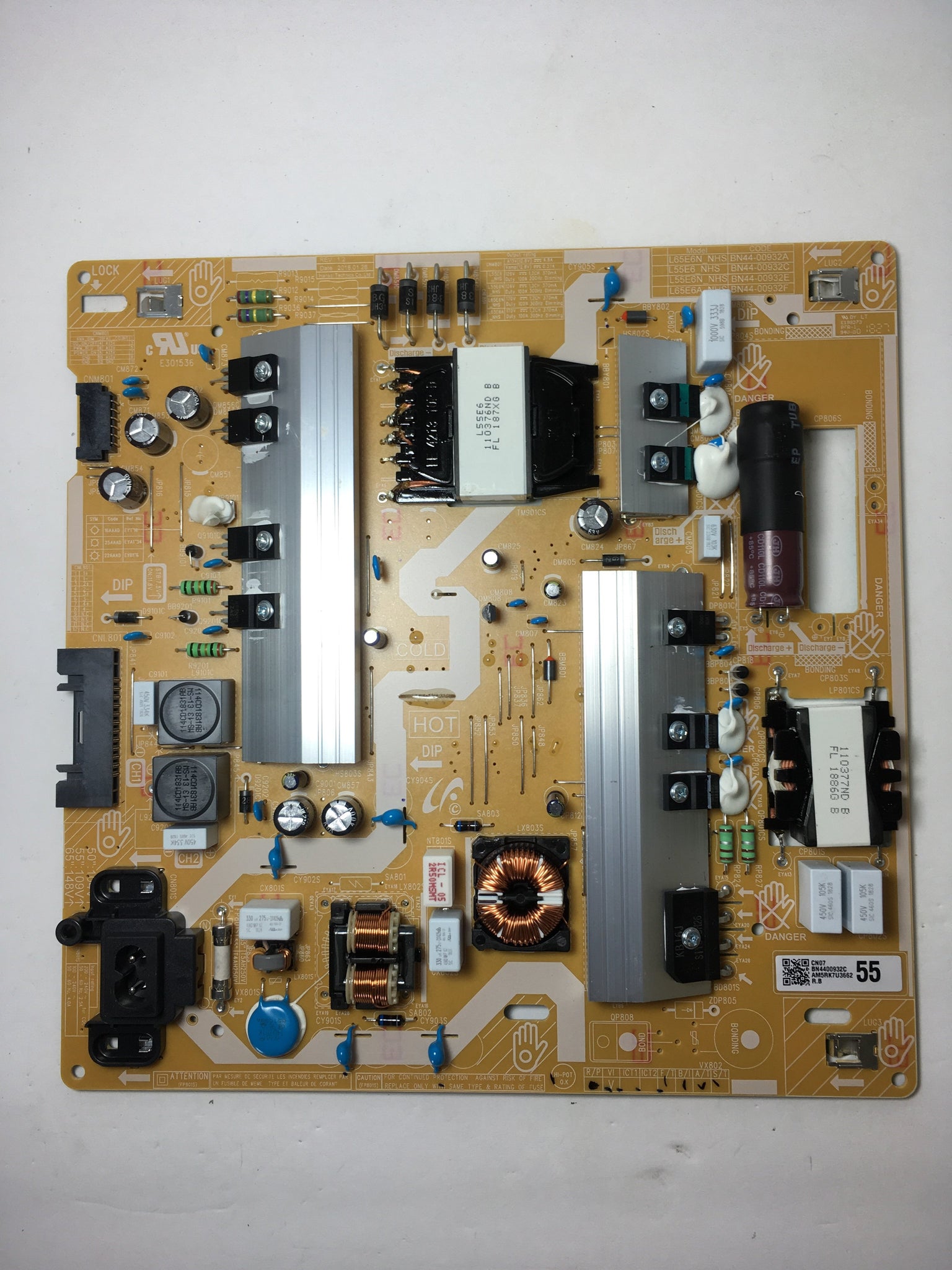 Samsung BN44-00932C Power Supply / LED Board