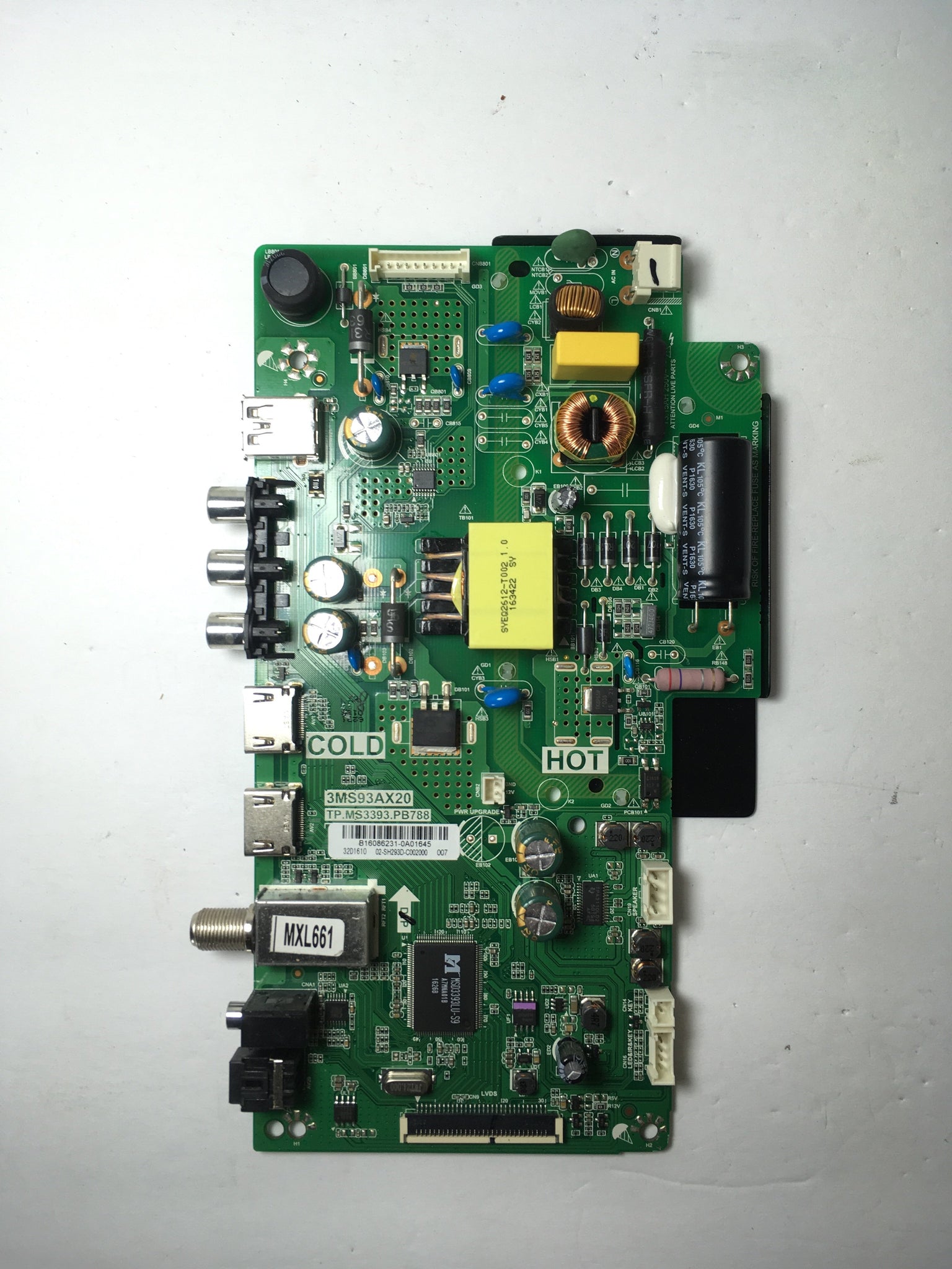 Insignia B16086231 Main Board / Power Supply for NS-32D311NA17