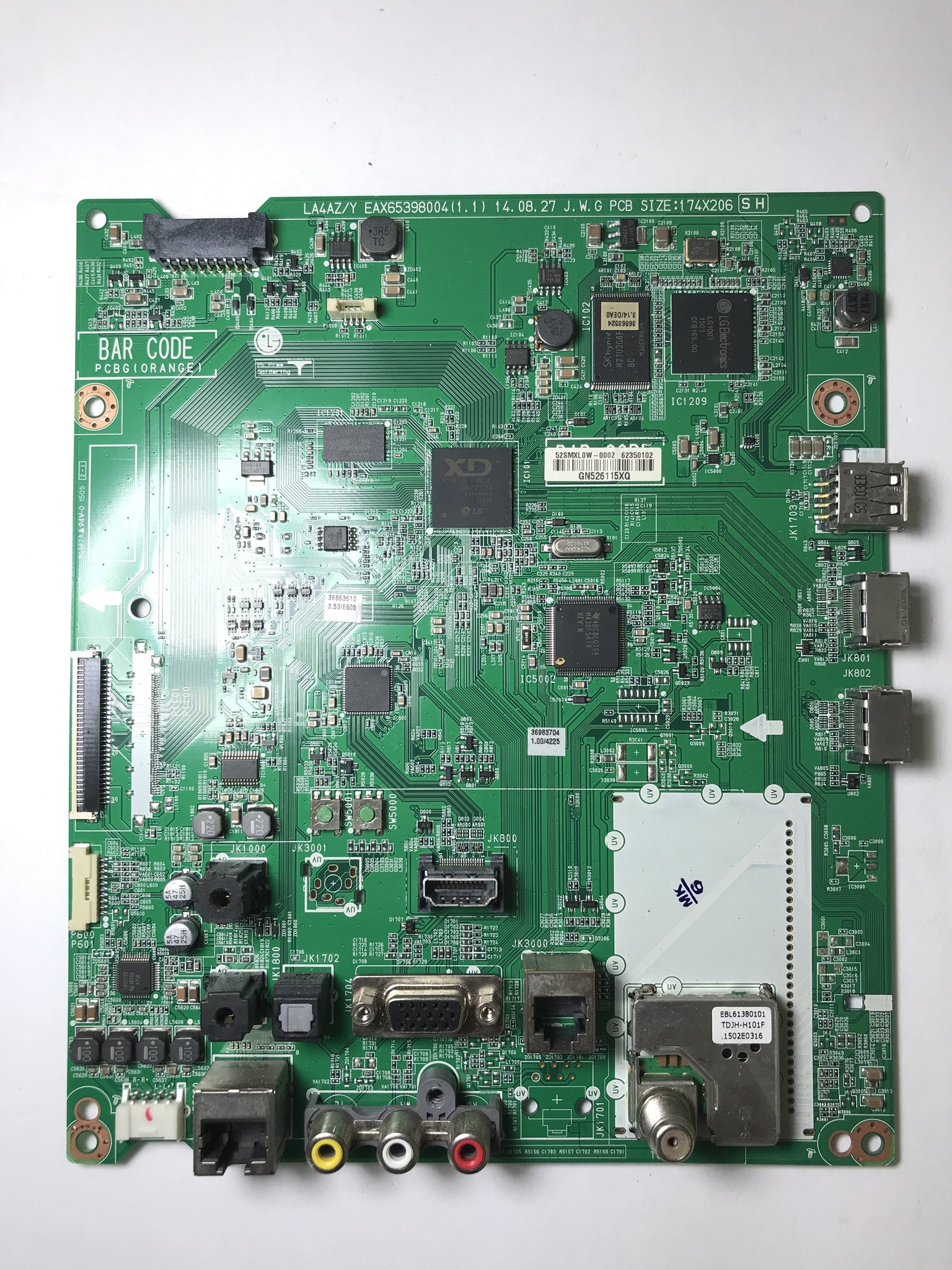 LG EBU62350102 Main Board for 32LY560H-UA
