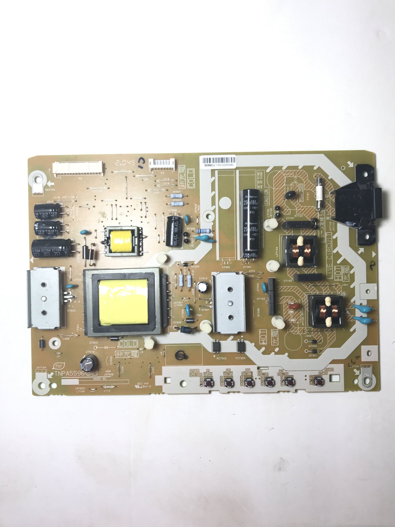 Panasonic TXN/P1RZUU (TNPA5596CJ) P Board for TC-L32X5