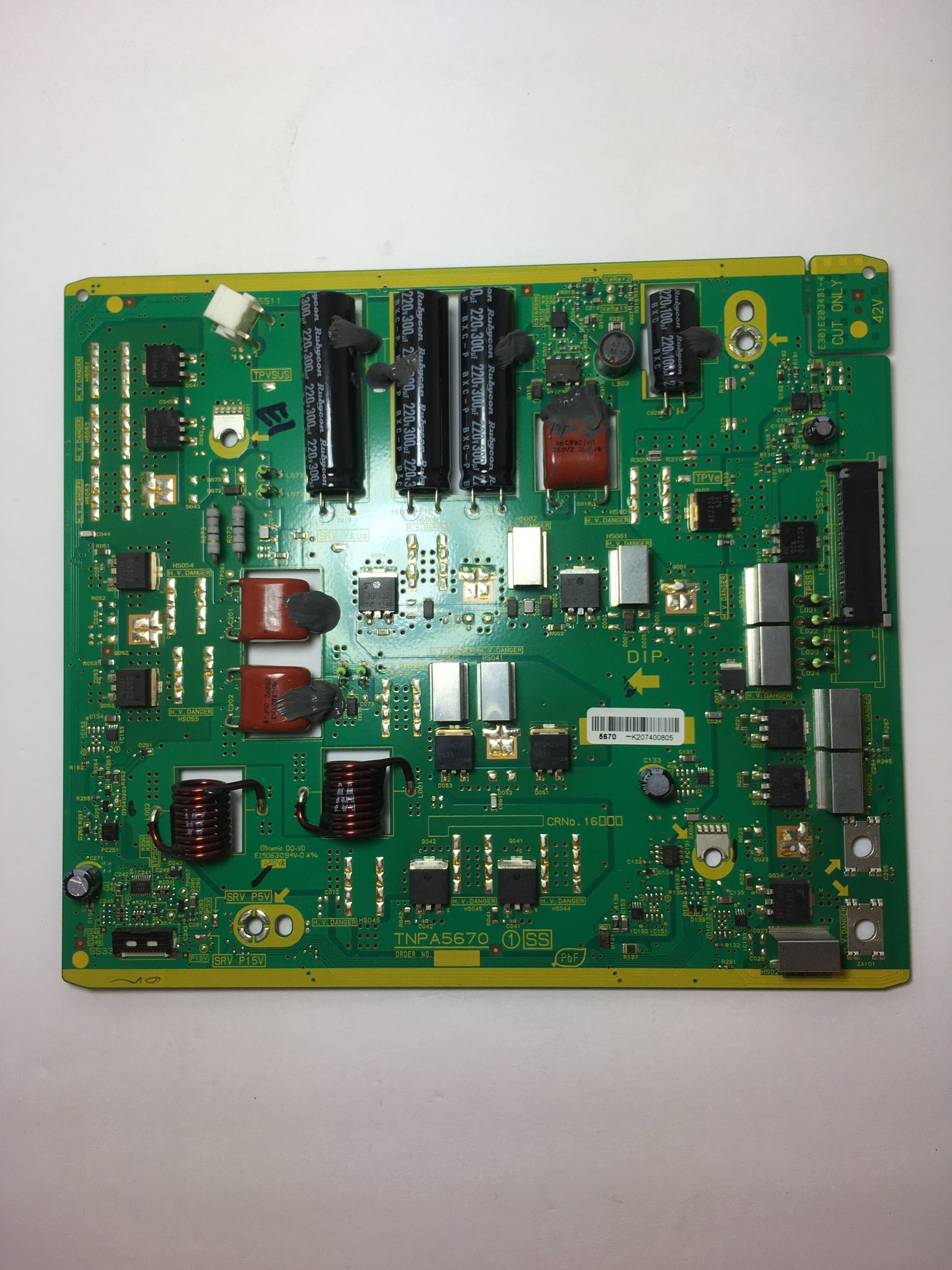Panasonic TXNSS1RAUU (TNPA5670) SS Board