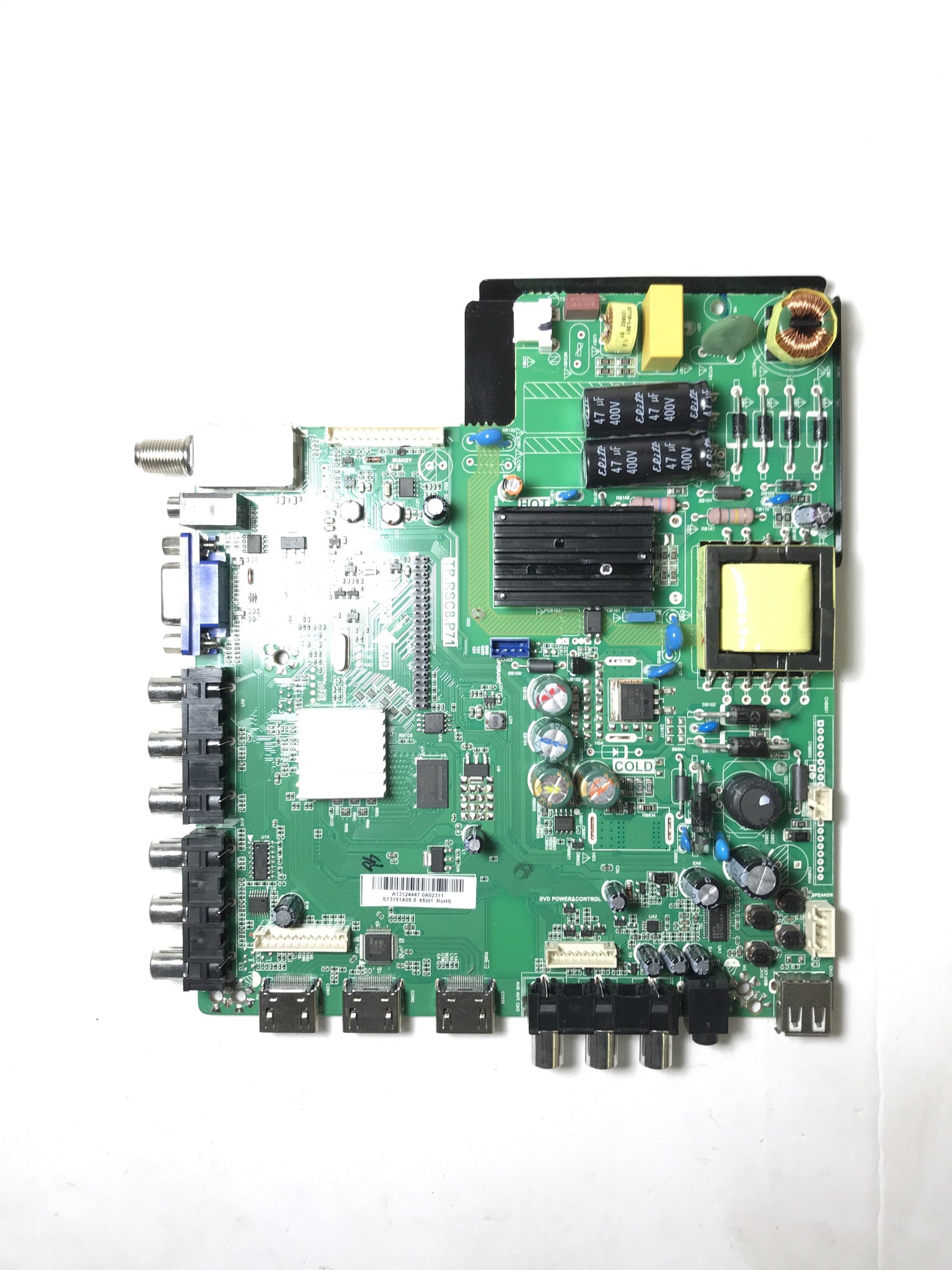 Sceptre A13124447 Main Board/Power Supply for E325BD-HDC8